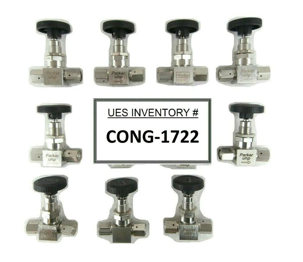 Used Parker 4V1-P4K-SSV-PP Manual Valve Reseller Lot of 11 Working Surplus