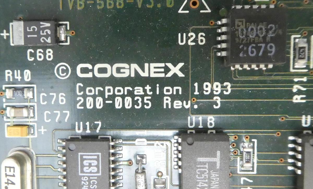 Used Cognex 200-0035 Machine Vision VideoMixer PCB Card 07-0202-00 Working Surplus