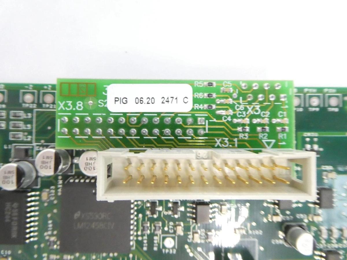Used BOC Edwards PIG 06.27 2542 I Turbomolecular Pump Control Interface SCU 750 PCB