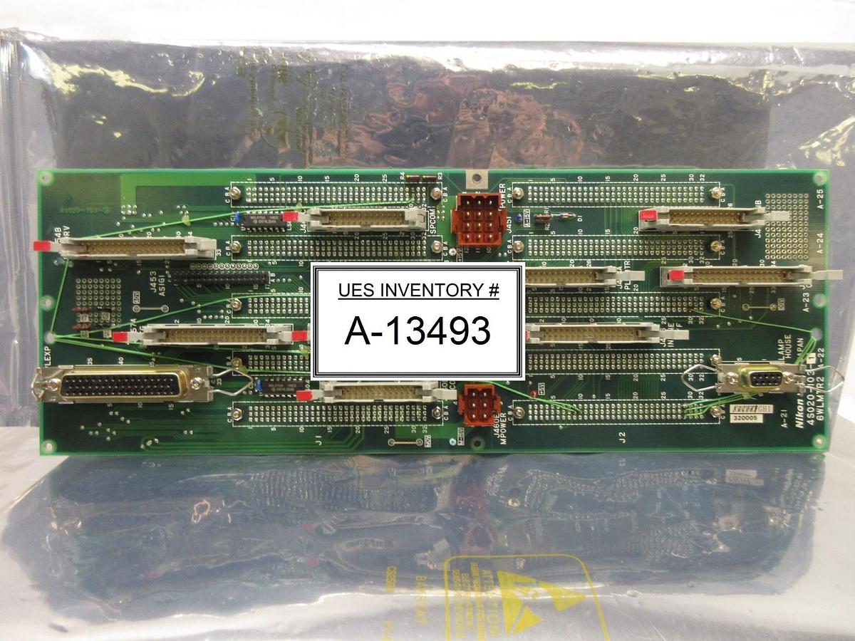 Used Nikon 4S020-103-1 Backplane Interface PCB Board 6WLMTR2 NSR System Used Working