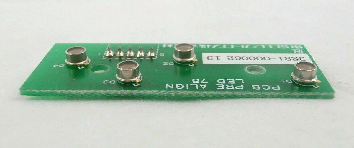 Used TEL Tokyo Electron 3281-000062-13 Prealigner LED 78 PCB 1208-001195-11 P-8 Spare