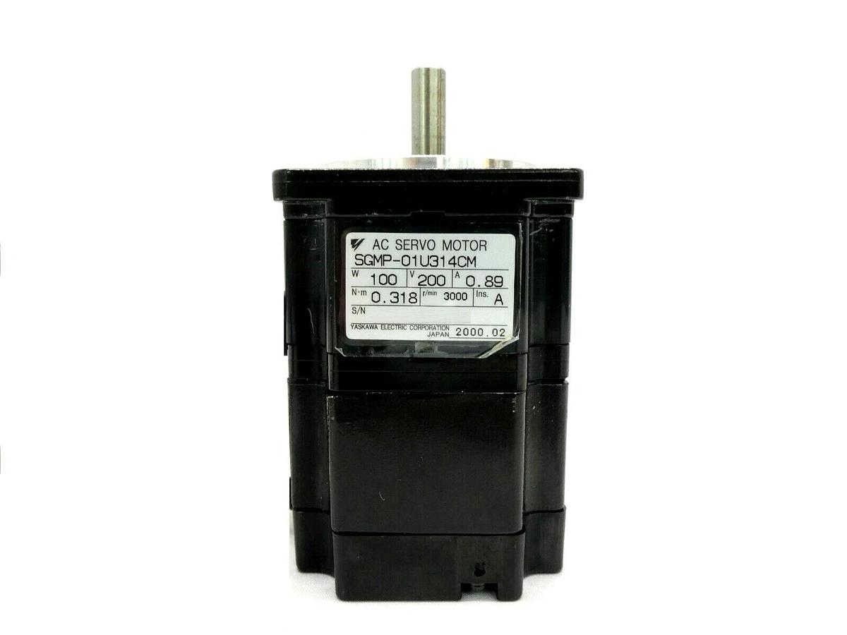 Used Yaskawa Electric SGMP-01U314CM AC Servo Motor SGMP Working Surplus