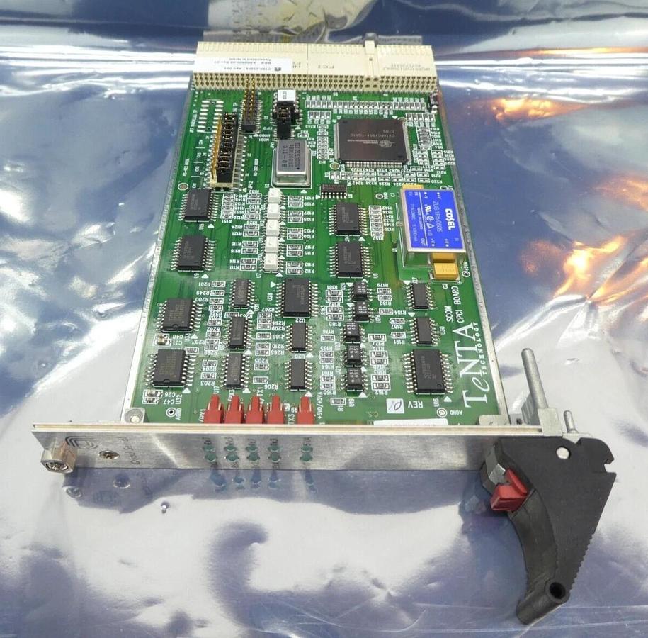 Used MKS Instruments TeNTA AS00800-08 Quad Serial PCB Card AMAT 0190-23509 Working