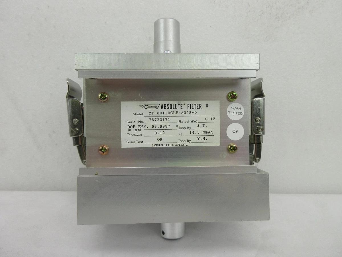 Used Cambridge 2T-80110GLP-A398-0 Absolute Filter II Chassis Nikon NSR-S202A Used
