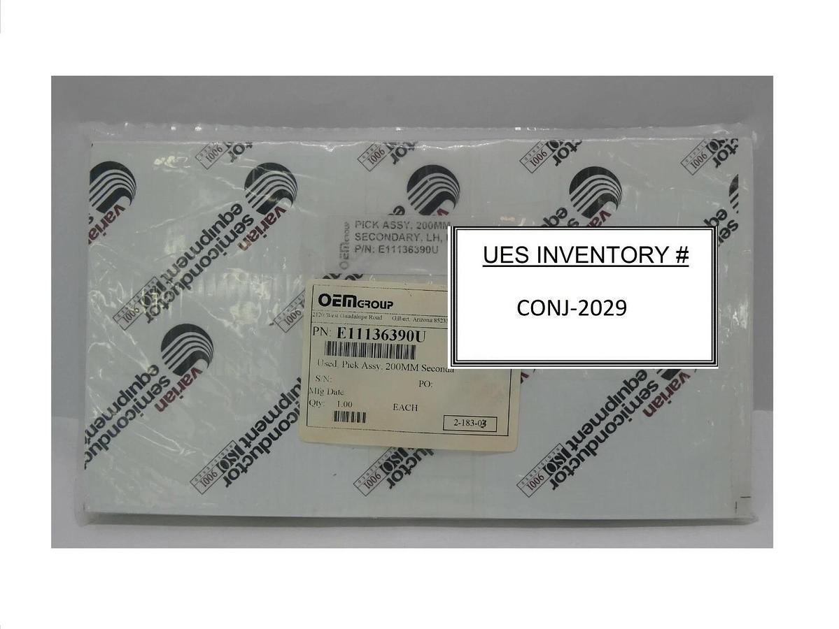 Refurbished Varian Ion Implant E11136390 200mm RH Secondary Pick Assembly OEM Refurbished