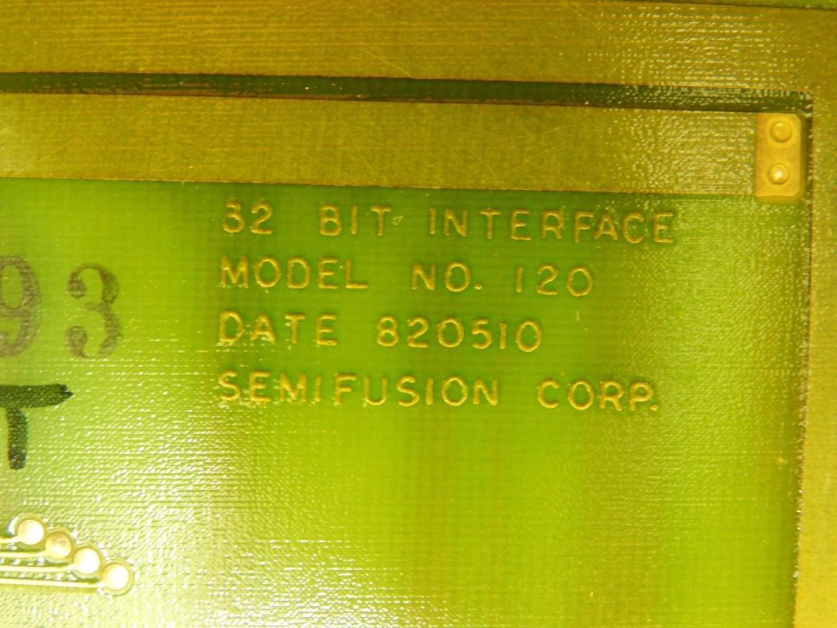 Used Semifusion 120 32 Bit Interface PCB Card Ultratech Stepper UltraStep 1000 Used