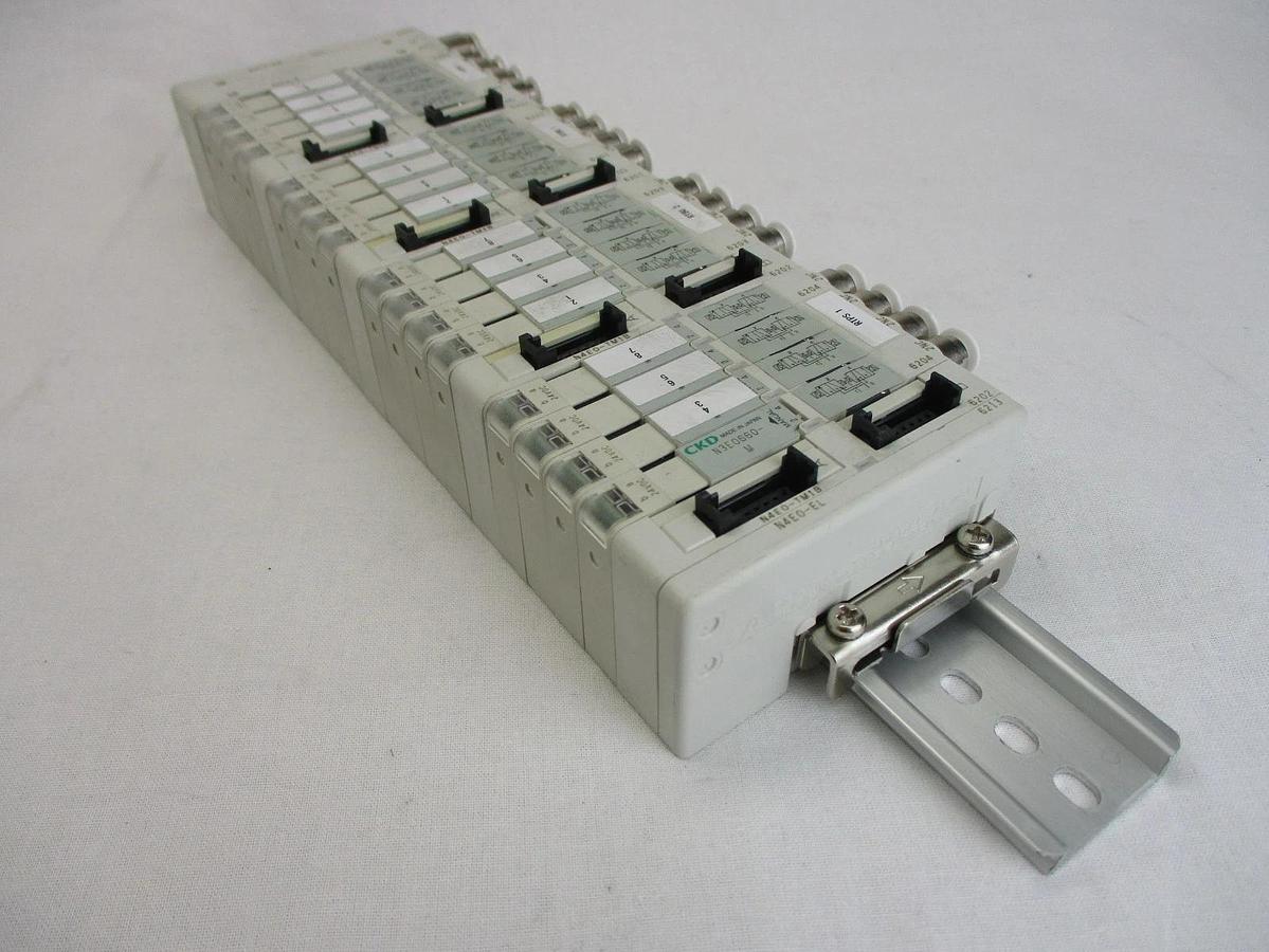 Used CKD N4E0 Series 16-Port Manifold TEL Tokyo Electron Lithius Used Working