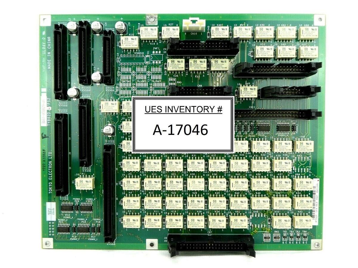 Used TEL Tokyo Electron 3D81-050029-V1 Signal Relay PCB TYB62D-4/PS2 Working Spare