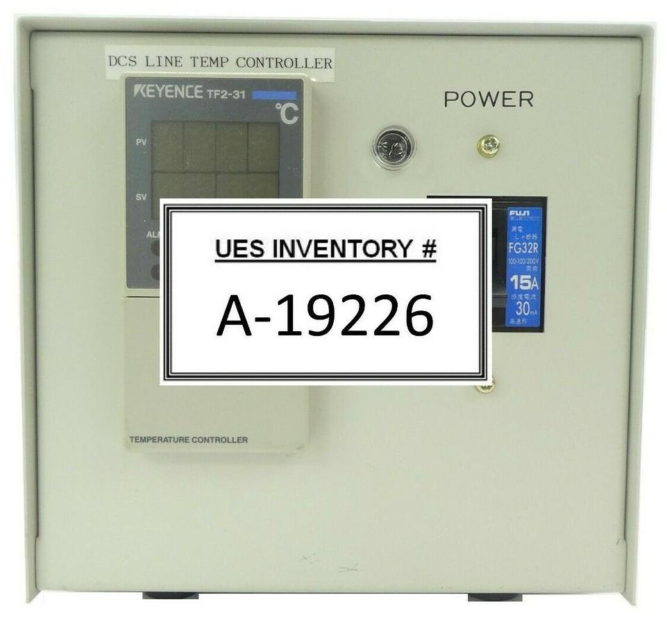 Used Kokusai T1DC1-00268-10003 Heater Tape Unit Keyence TF2-31 Zestone DD-1203V Spare