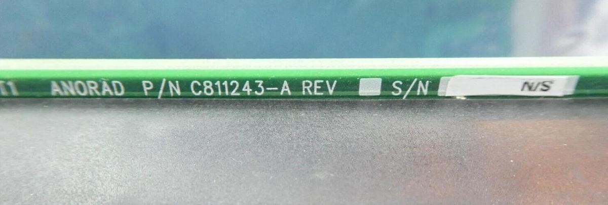 Used Anorad C811243-A Power Supply PCB Card Plitron 9278-X0-01 Working Surplus