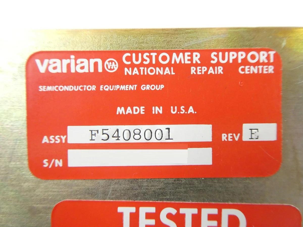 Used Glassman PS/EXQ10P3A Quad Lens Power Supply Varian F5408001 VSEA Working Surplus