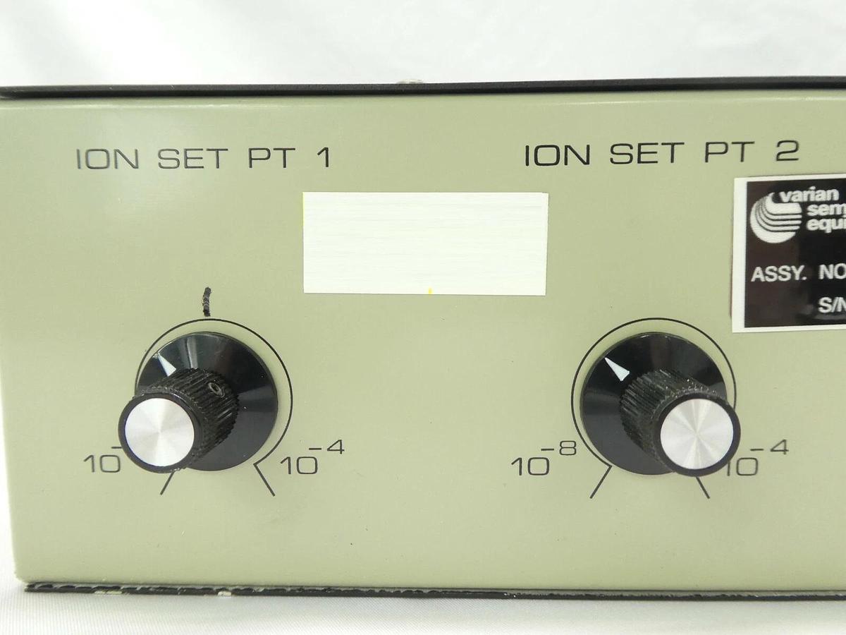 Used Varian Semiconductor VSEA F6323002 842 Vacuum Ionization Gauge Controller Spare