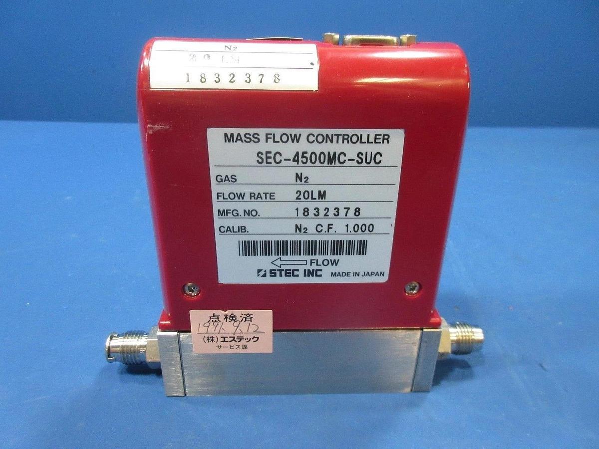 Used Horiba STEC SEC-4500MC-SUC Mass Flow Controller MFC 20LM N2 Used Working