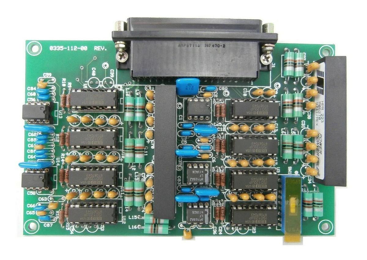 Used Veeco 0335-112-00 Power Convertor PCB 0335-113-00 Microetch 1201 Working Surplus