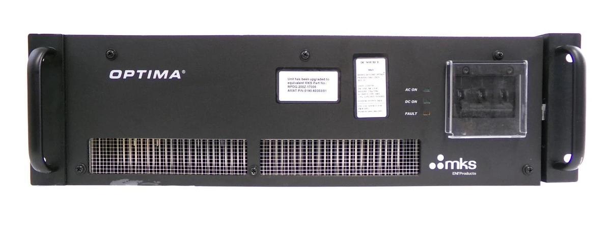 Used DCG-200Z Optima ENI RPDG-200Z-12029 DC Plasma Generator 20kW MKS Surplus