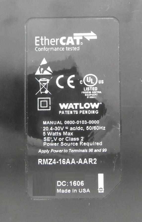 Used Watlow EZ-ZONE Temperature Controller RMLA-5AAJ-AAHJ RMFA-1AAA-AAHB RMZ4-16AA