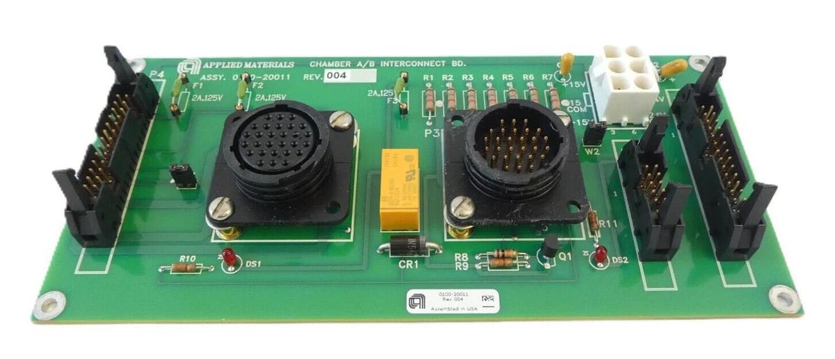 Used AMAT Applied Materials 0100-20011 Chamber A/B Interconnect PCB Working Surplus