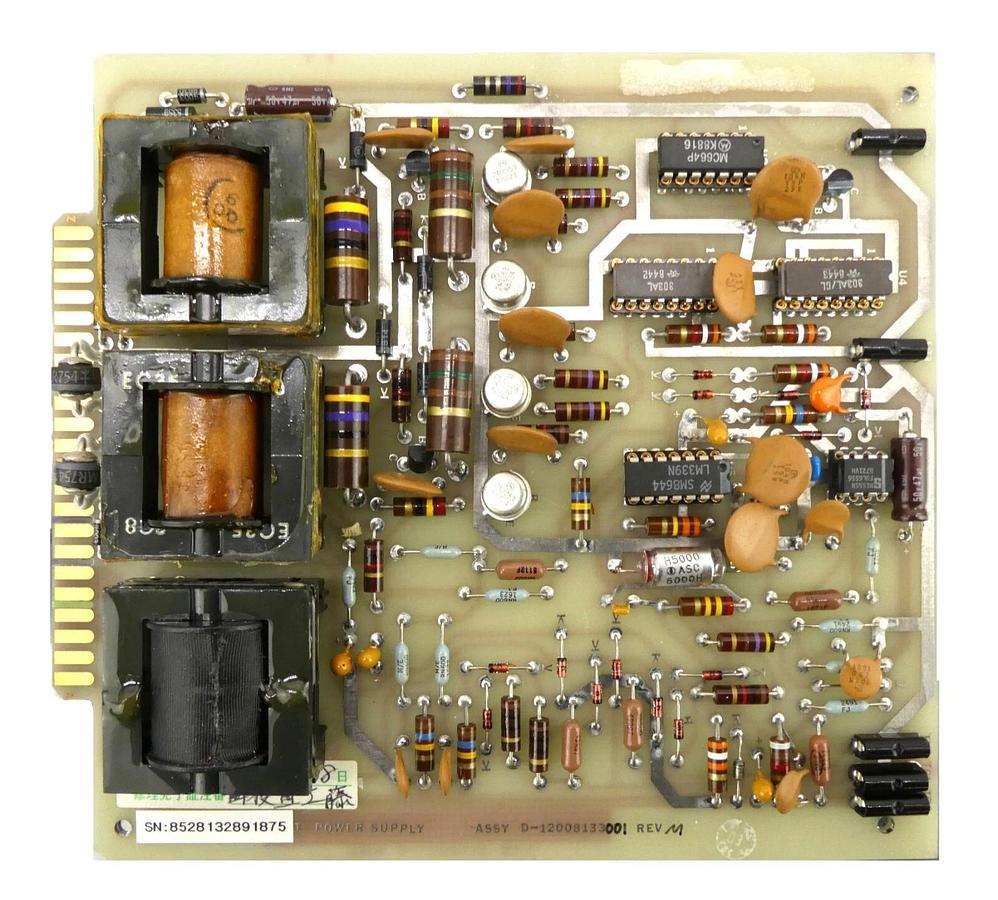 Used Varian D-12008133 Filament Power Supply Pcb Board Rev M Working Surplus