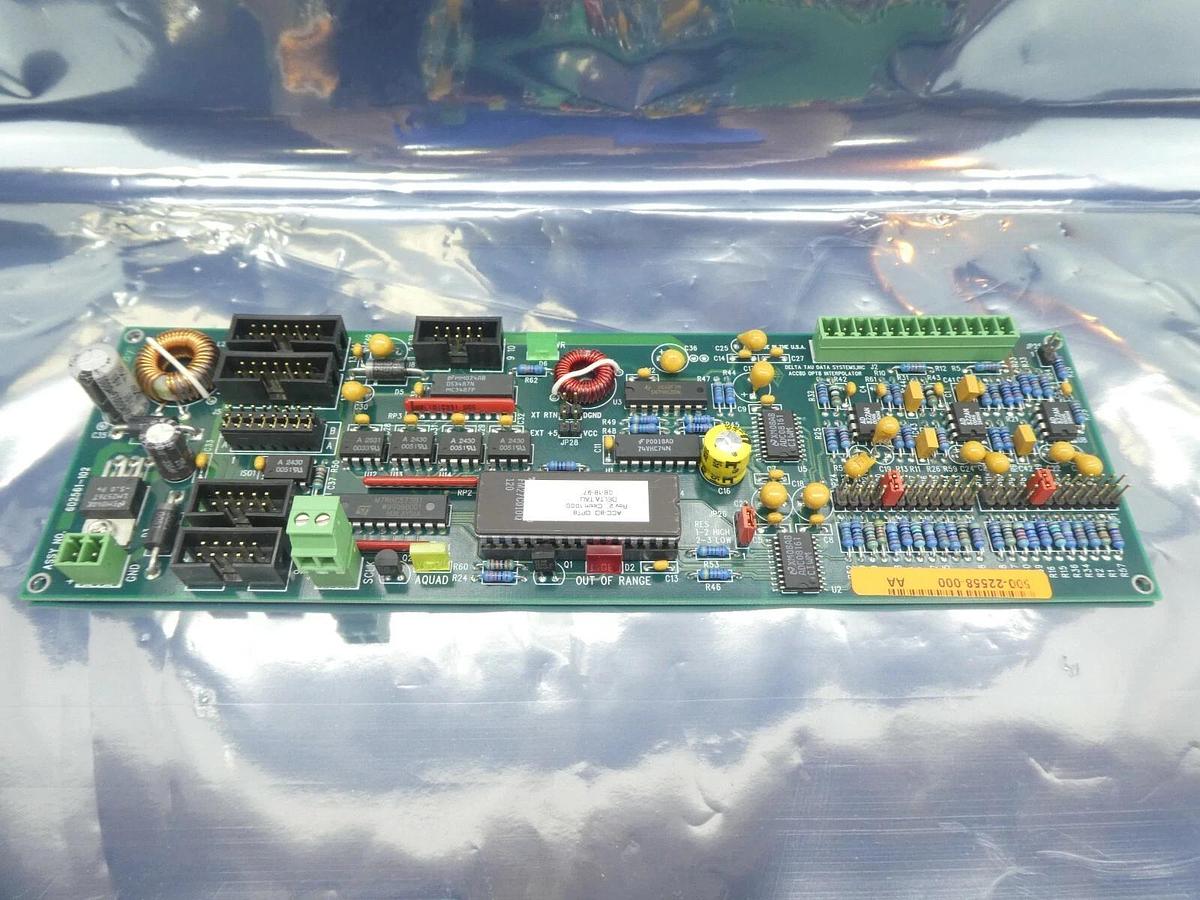 Used Delta Tau 602561-102 PCB ACCBD OPT8 INTERPOLATOR 500-22558-000 KLA-Tencor eS31
