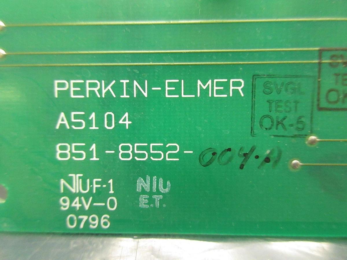 Used Perkin-Elmer 851-8552-004 Processor PCB Card Rev. A SVG ASML 90S Used Working