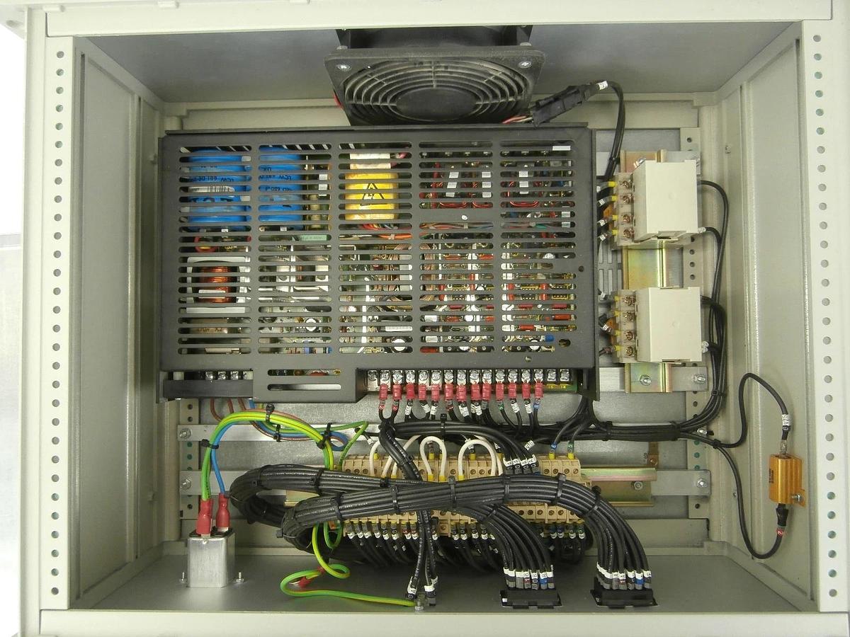 Used Nordiko D00021 Platform Low Tension DC Power Supply 9550 PVD Sputtering Surplus