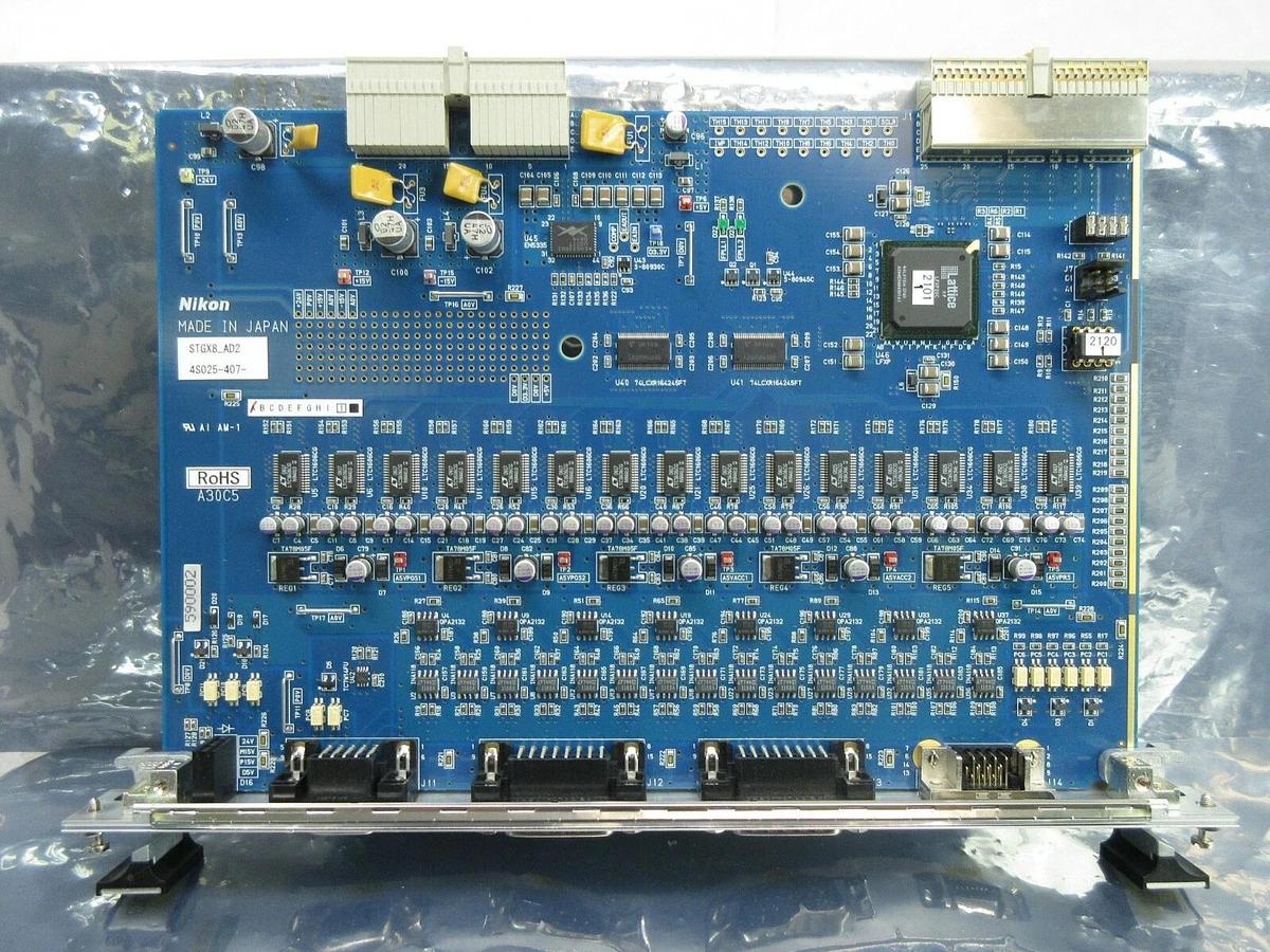 Used Nikon 4S025-407 Processor PCB Card STGX8_AD2 NSR-S620D ArF Immersion Used