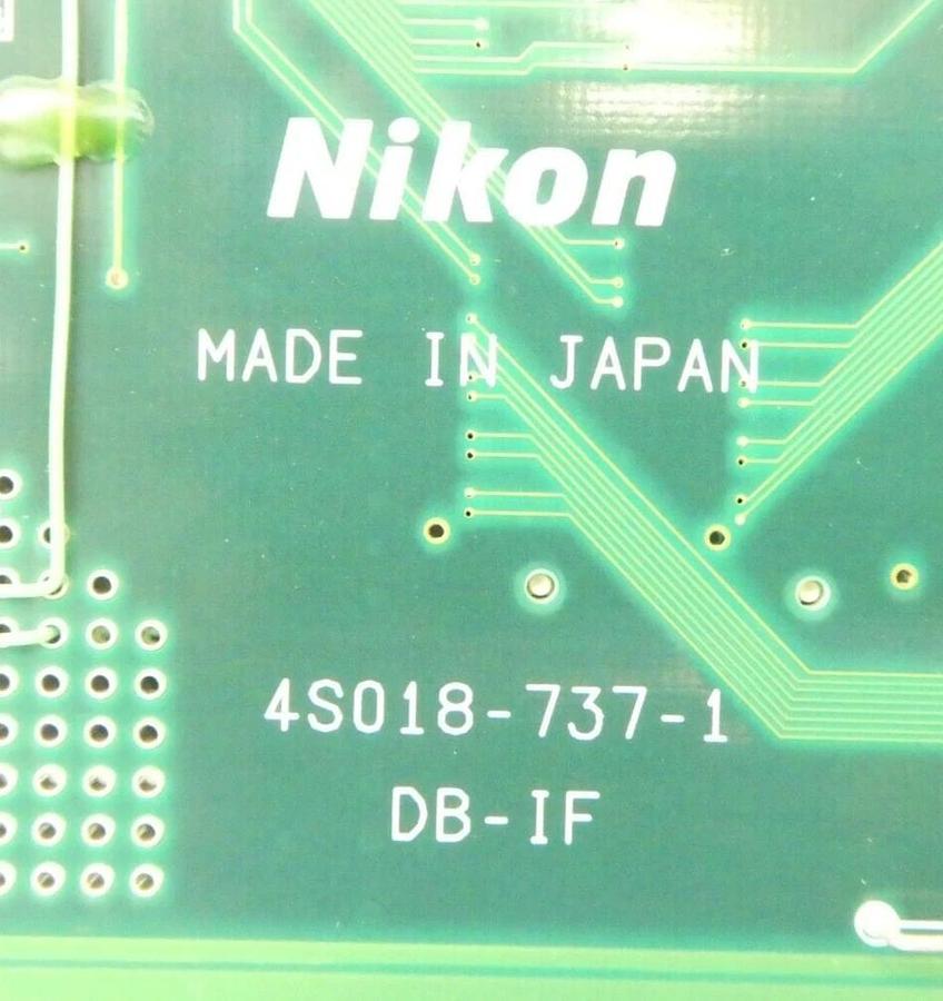Used Nikon 4S018-737-1 Interface PCB DB-IF WYR Linear Motor Controller NSR Working
