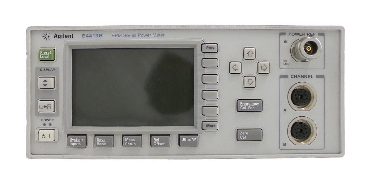 Used Agilent Technologies E4419B EPM Series Dual-Channel Power Meter Working