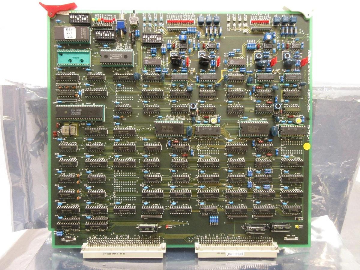 Used Nikon 4S020-022 Processor PCB Card CNTRL-1 NSR System Used Working