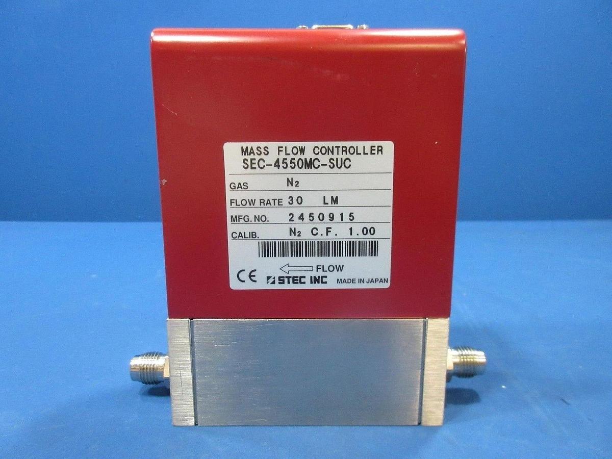 Used Horiba STEC SEC-4550MC-SUC Mass Flow Controller MFC N2 30LM Used Working