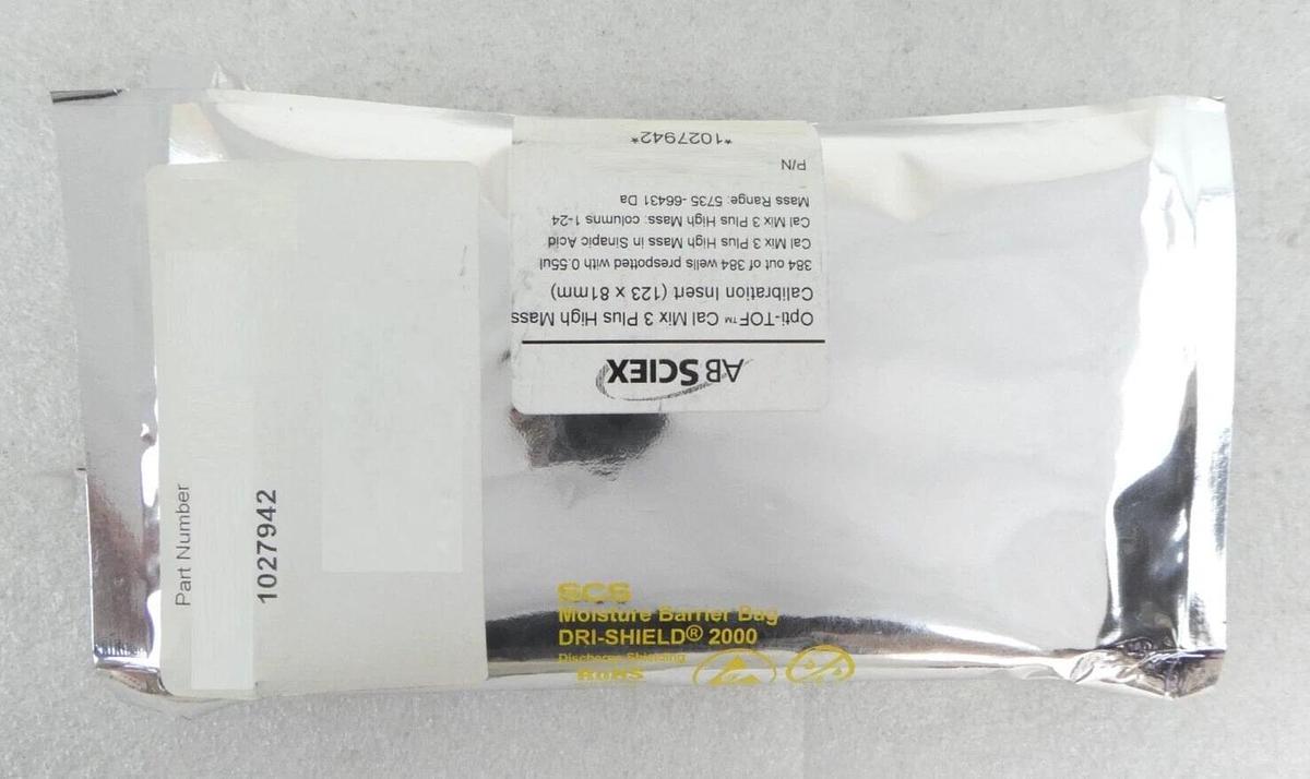 AB Sciex 1027942 Opti-TOF Mid-High Mass Calibration Insert MDS Spectrometer New