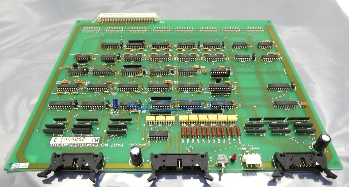Used Osacom E1540C Operator Panel Interface PCB E1540C01 VSEA V82-810020 Working