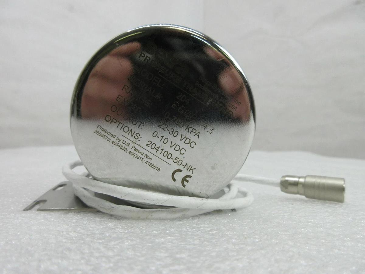 Used Setra 204100-50-NK Pressure Transducer 204 Used Working