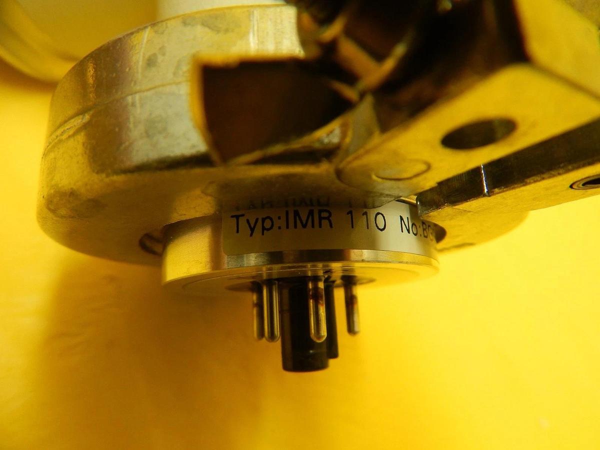 Used Balzers BG GO1 503 Ion Gauge Head High Pressure Measuring Unit IMR 110 Used