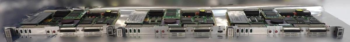 Used Motorola 84-W8960B01F Single Board Computer PCB MVME 162-533A Lot of 3 Working