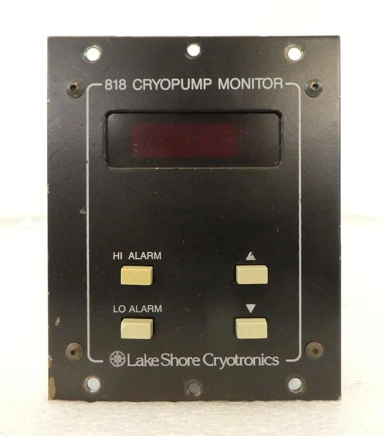 Used Lake Shore Cryotronics 818 Cryopump Monitor Reseller Lot of 2 Spare Surplus