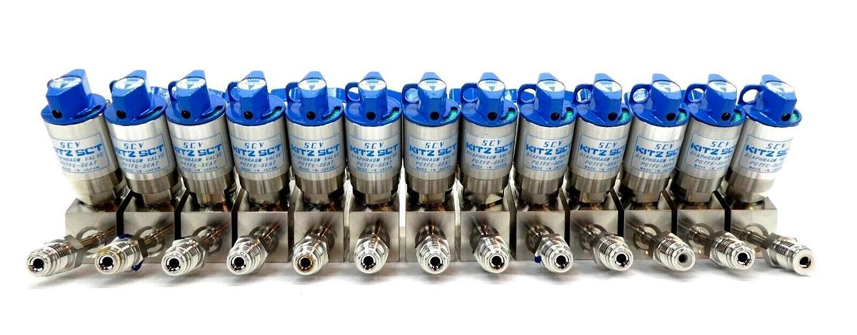 Used KITZ SCT 951296401 Block Valve 10K-1/4" TD 316L EP Reseller Lot of 13 Working