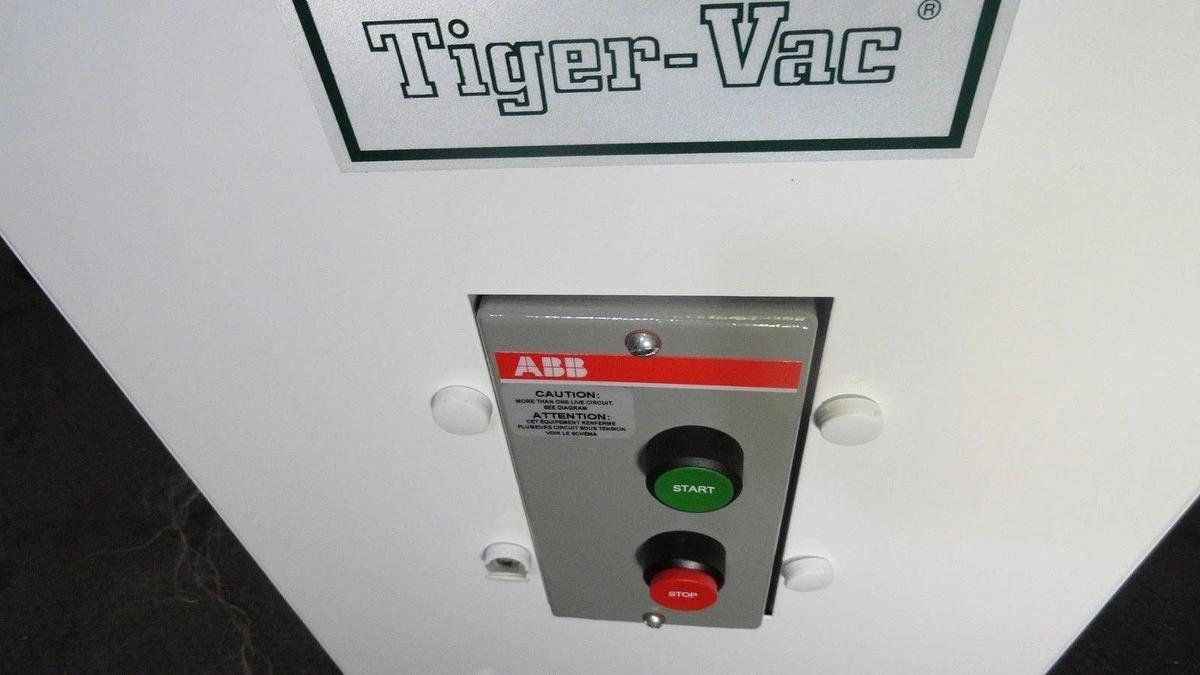 Used Tiger-Vac CD-1500 CR PFB Industrial Vacuum Used Working