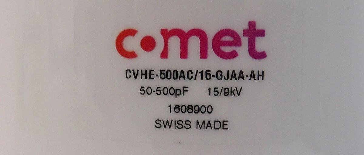 Used Comet CVHE-500AC/15-GJAA-AH VC Gear Box Assembly TEL Tokyo Electron Working