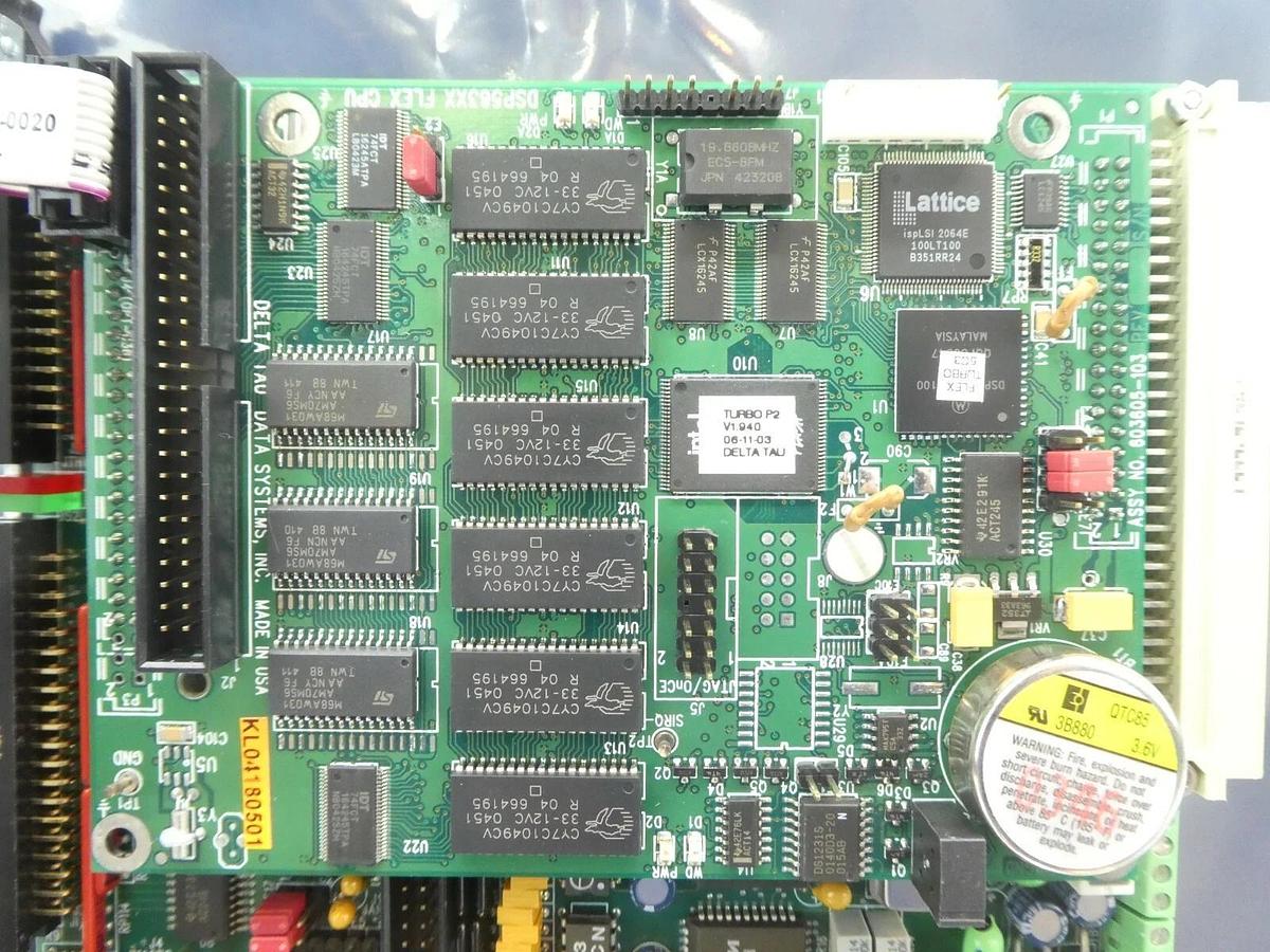 Used Delta Tau 602413-101 PCB Card PMAC 2-VME 500-22555-000 KLA-Tencor eS31 Working