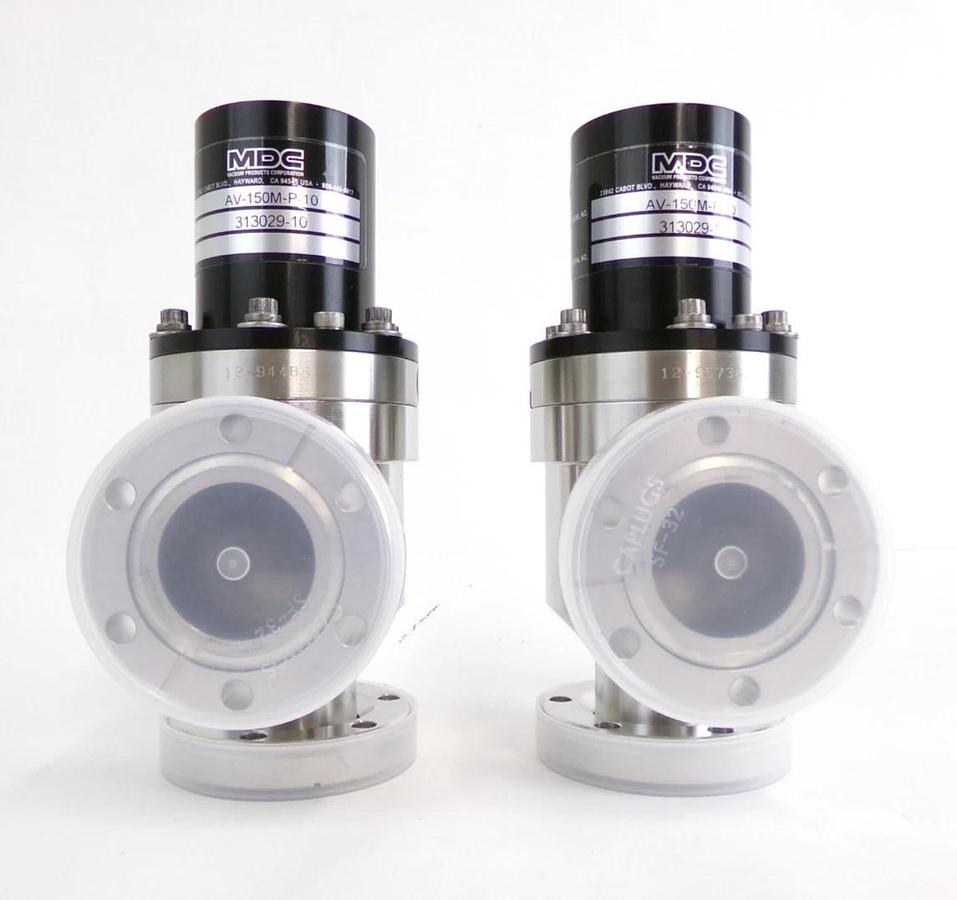 Used MDC Vacuum Products 313029-10 Angle Valve AV-150M-P-10 Lot of 5 Working