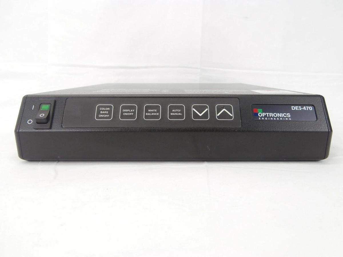 Used Optronics Engineering P99018 Microscope Video Camera Controller DEI-470 Used