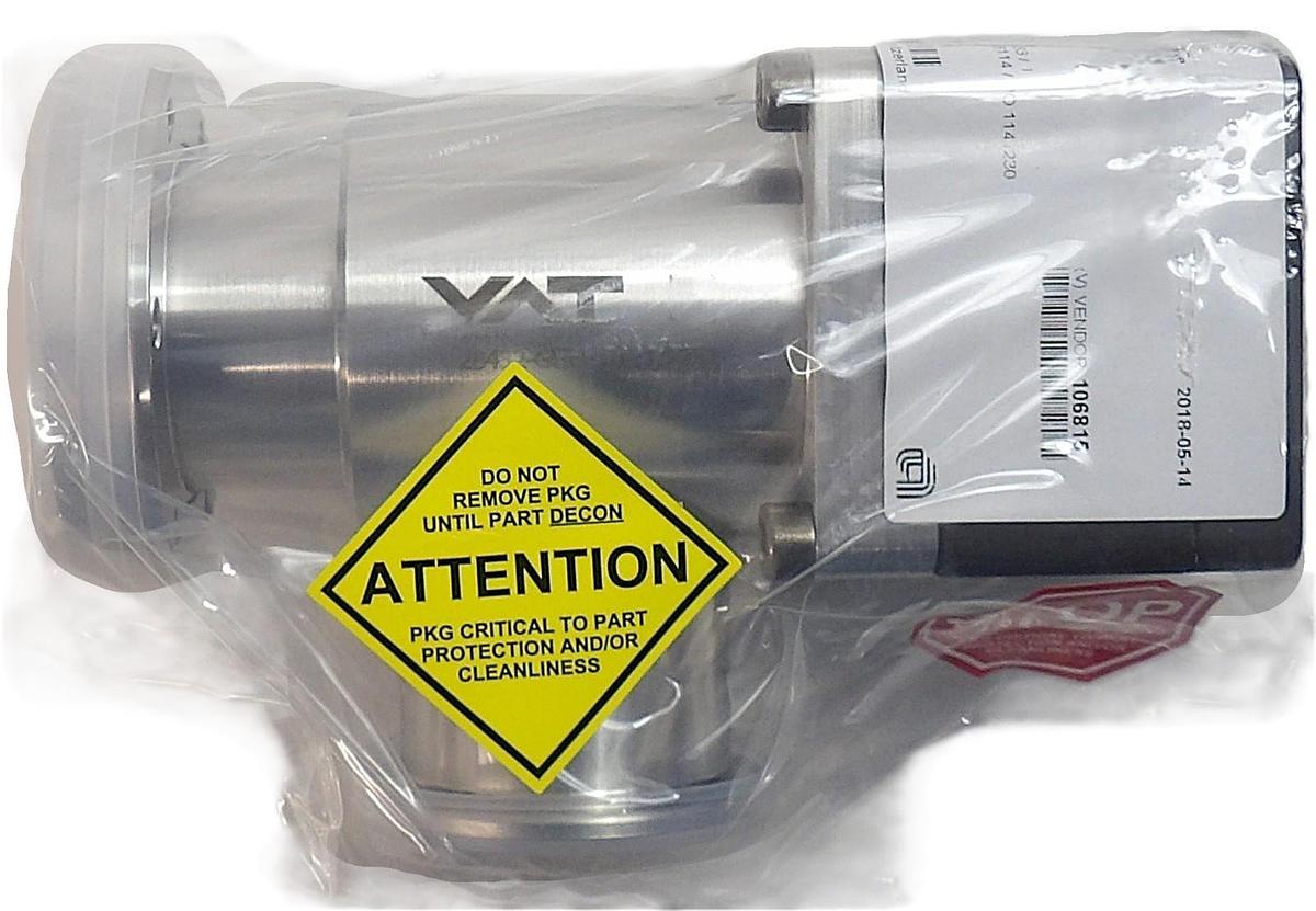 VAT 28432-GE11-BTY1 UHV Angle Valve Series 28.4 AMAT New Surplus