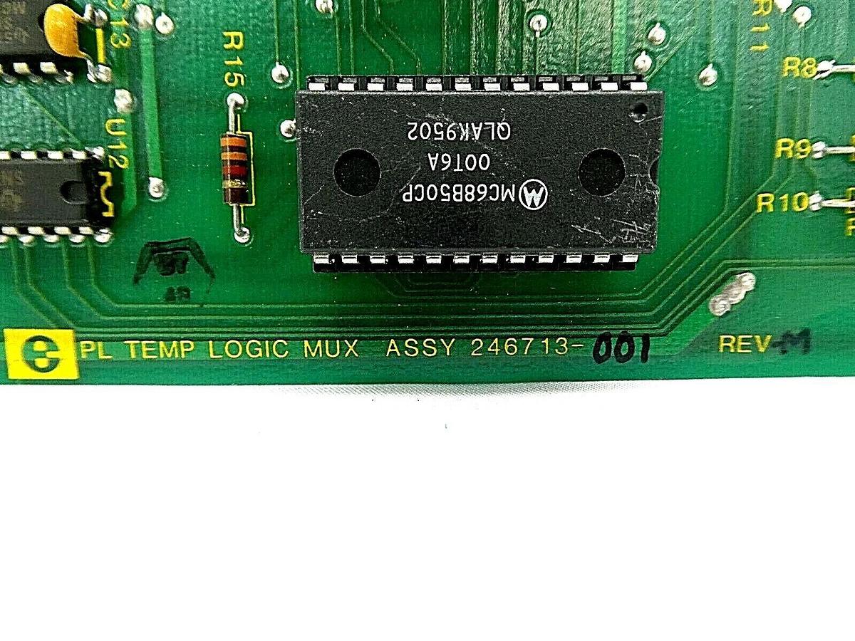 Used Electroglas 246713 PL Temp Logic Mux Board PCB 4085x Horizon PSM Working