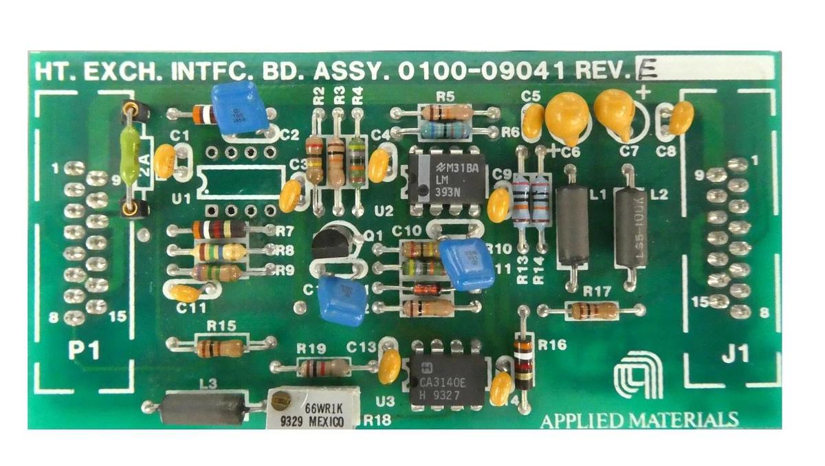 Used AMAT Applied Materials 0100-09041 Heat Exchanger Interface PCB Board Working