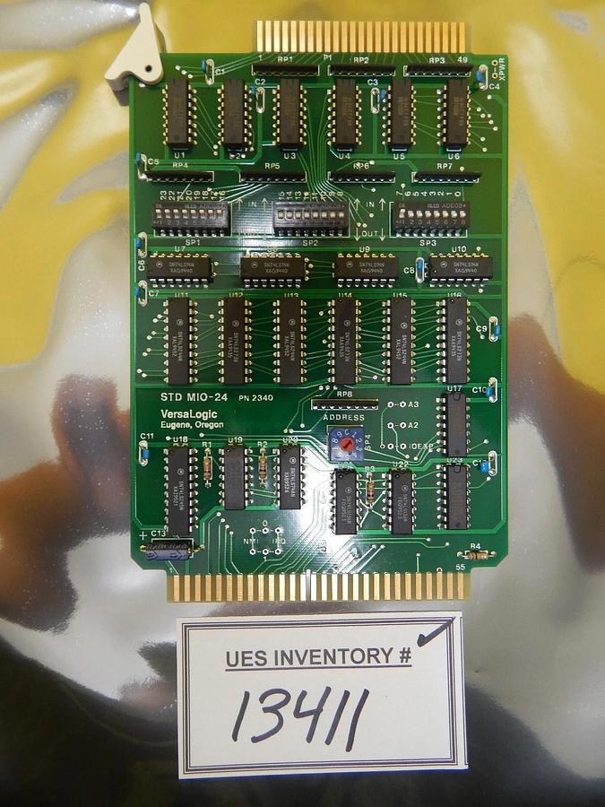 Used VersaLogic 7100-5192-02 Relay PCB Card VL-MIO-24 2340 AG Associates 4100s Used