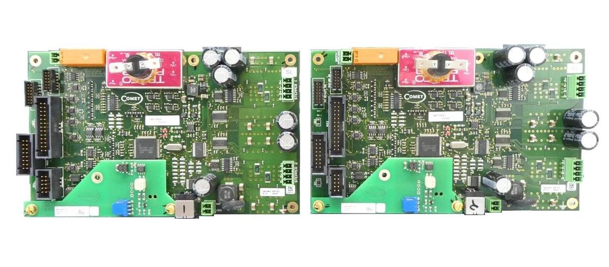 Used Comet 10011143.00 RF Match Network Control PCB 10011176.01 20032410.02 Lot of 2
