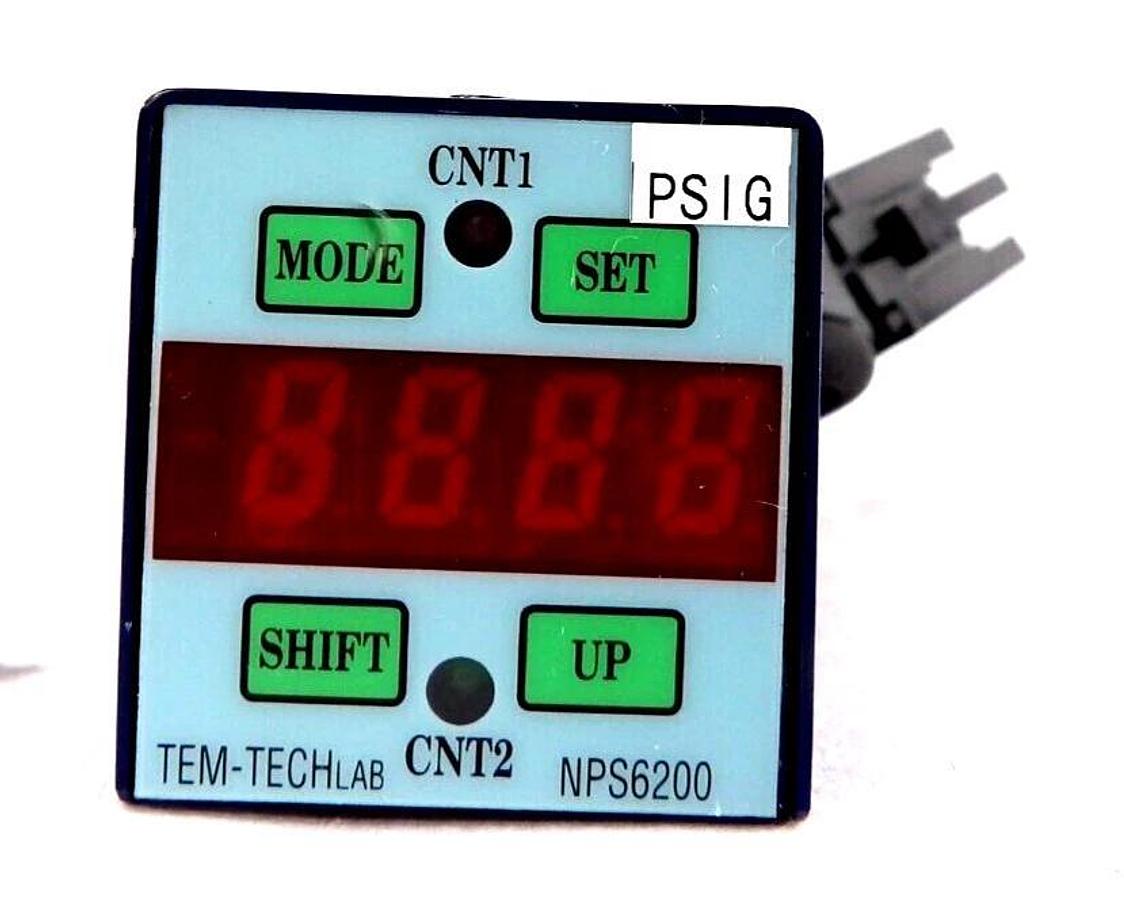 Used TEM-Techlab HYPF1-WD420T NPS6200T050 Pressure Sensor NPS6200 Lot of 4 Working
