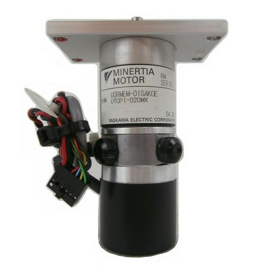 Used Yaskawa UGRMEM-01SAK0E Motor Minertia RM UTOPI-020MX Nikon NSR-S306C Working