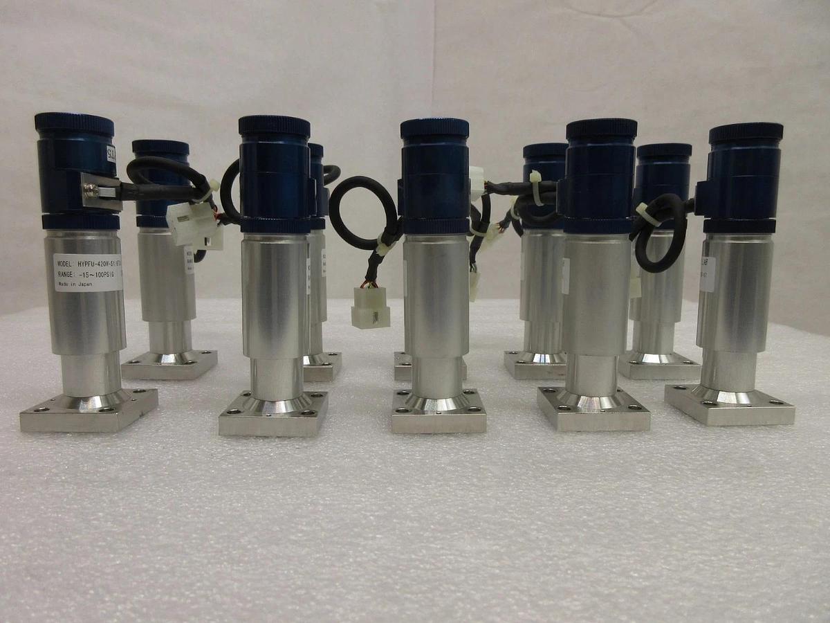 Used Tem-Tech Lab HYPFU-420M-SI/6700 Pressure Sensor 15~100PSIG Reseller Lot of 10